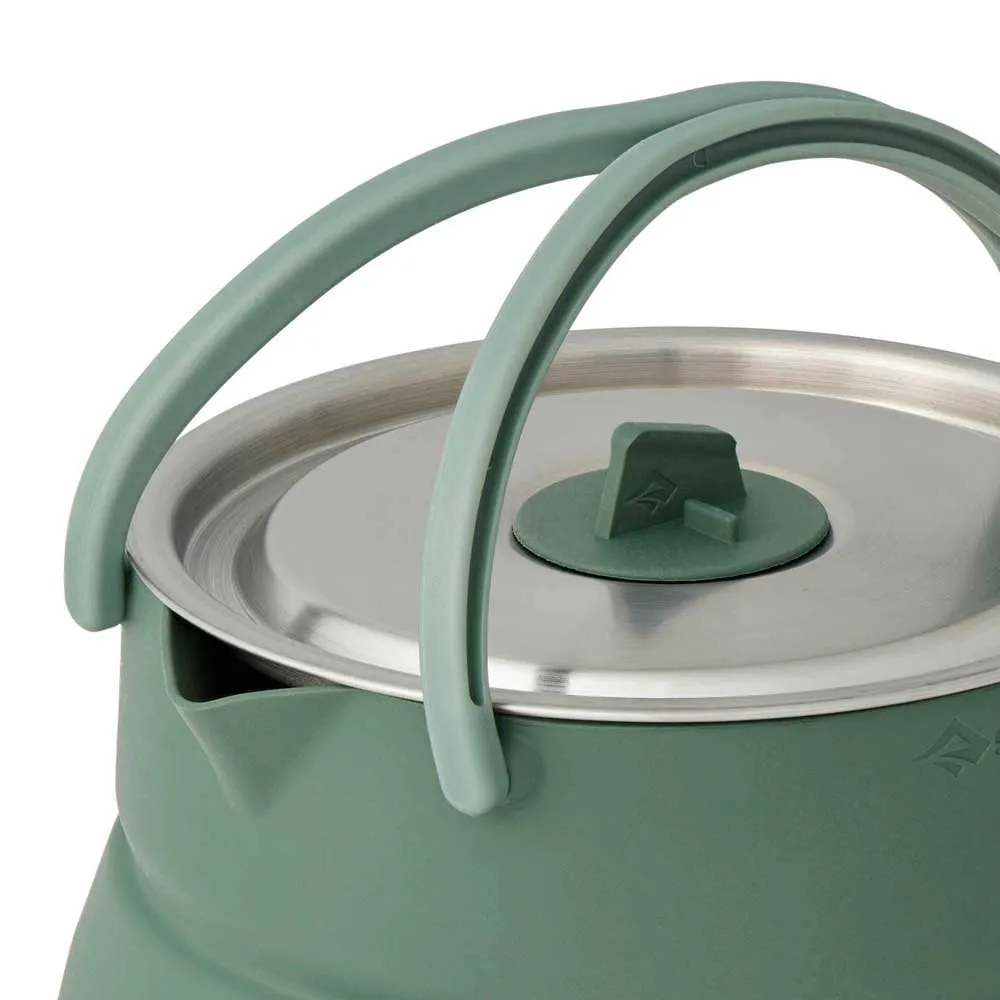 Sea To Summit Edelstahl Umleitungsklappteekanne 1.6l, Steel, One Size Sea To Summit Edelstahl Umleitungsklappteekanne 1.6l, Steel, One Size