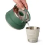 Sea To Summit Edelstahl Umleitungsklappteekanne 1.6l, Steel, One Size