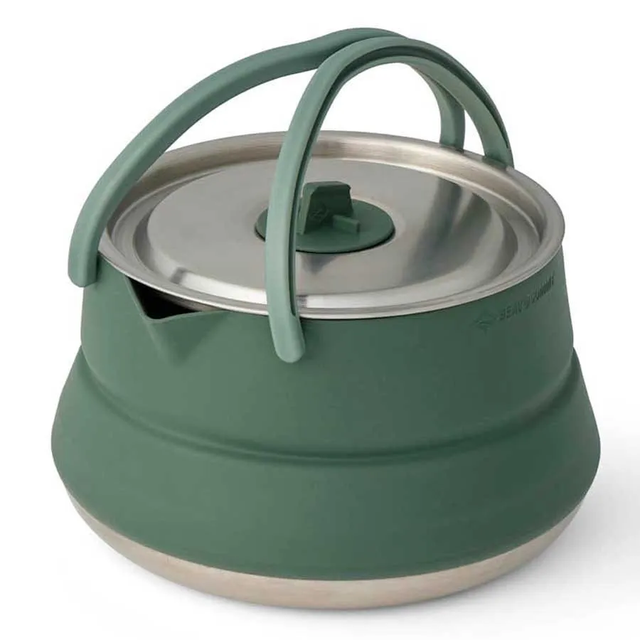 Sea To Summit Edelstahl Umleitungsklappteekanne 1.6l, Steel, One Size Sea To Summit Edelstahl Umleitungsklappteekanne 1.6l, Steel, One Size