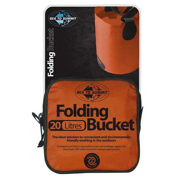 Sea To Summit Faltbarer Eimer 20l, Red Sea To Summit Faltbarer Eimer 20l, Red