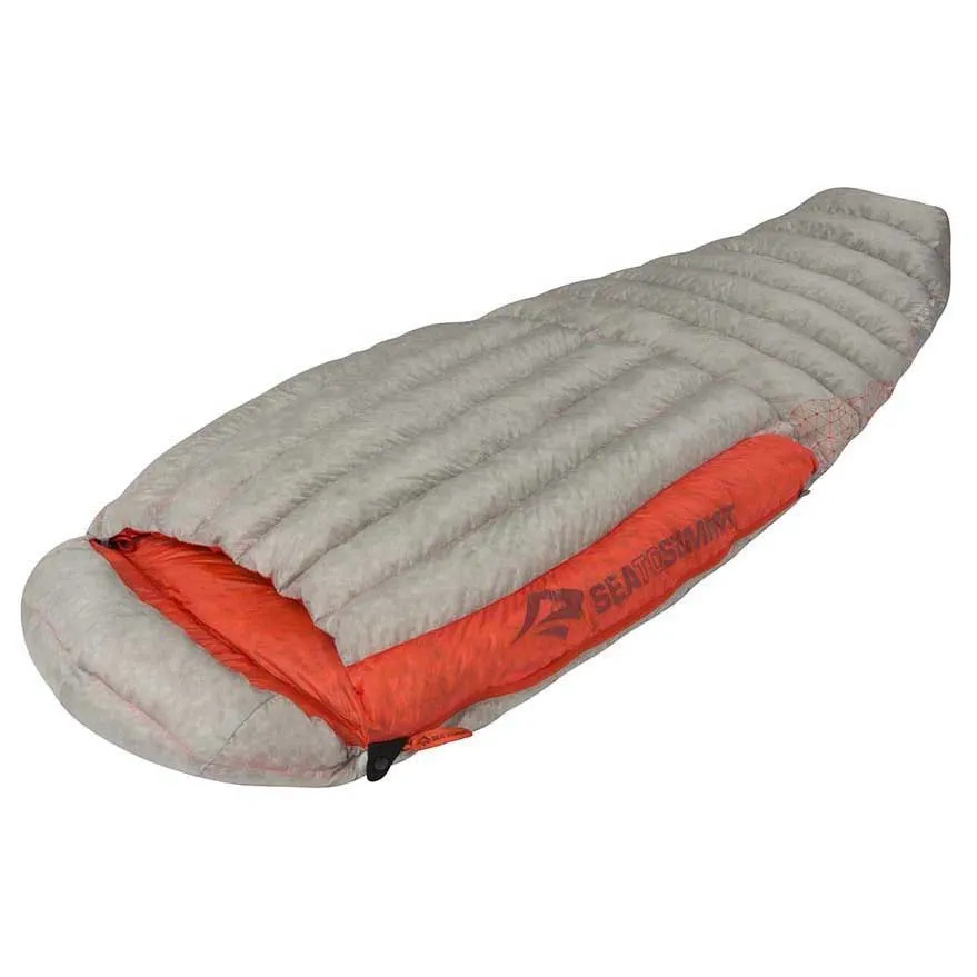 Sea To Summit Flame Fmi Schlafsack, Light gray / garnet, Right Zipper Sea To Summit Flame Fmi Schlafsack, Light gray / garnet, Right Zipper