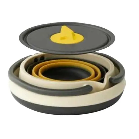 Sea To Summit Frontier 1l Besteckset 3 Einheiten, Black / yellow, One Size Sea To Summit Frontier 1l Besteckset 3 Einheiten, Black / yellow, One Size