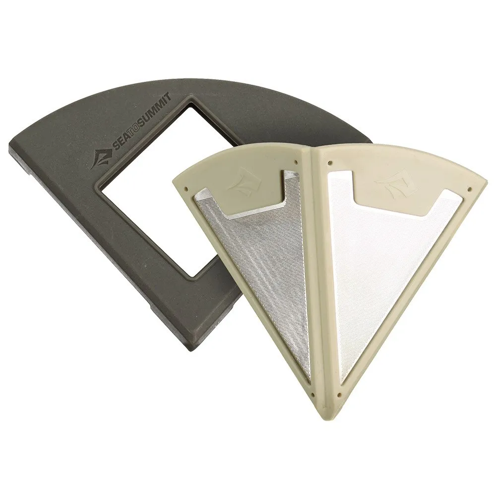Sea To Summit Frontier Faltbarer Kaffeefilter, Grey, One Size Sea To Summit Frontier Faltbarer Kaffeefilter, Grey, One Size