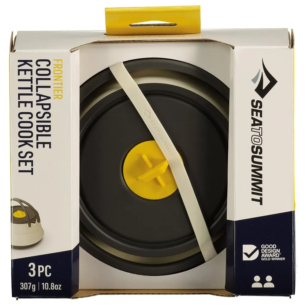 Sea To Summit Frontier Faltbarer Teekannensatz 3 Einheiten, Grey / blue / yellow, One Size Sea To Summit Frontier Faltbarer Teekannensatz 3 Einheiten, Grey / blue / yellow, One Size