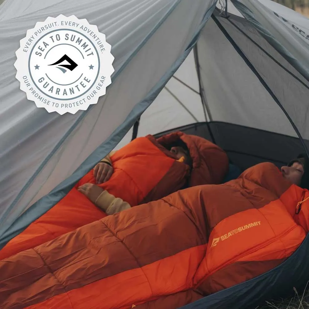 Sea To Summit Hamelin-1c Schlafsack, Red, Double Zipper Sea To Summit Hamelin-1c Schlafsack, Red, Double Zipper