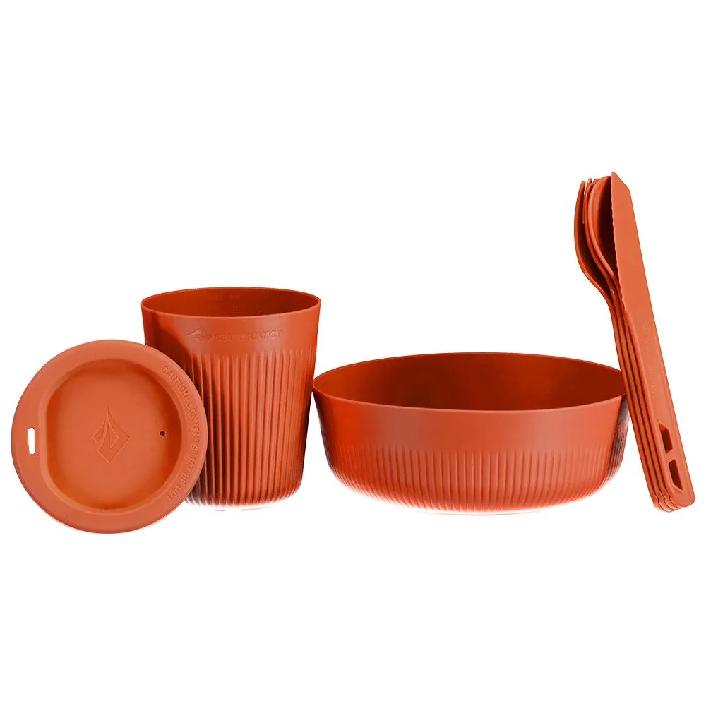 Sea To Summit Passage 6 Units Besteckset Refurbished, Orange, One Size Sea To Summit Passage 6 Units Besteckset Refurbished, Orange, One Size