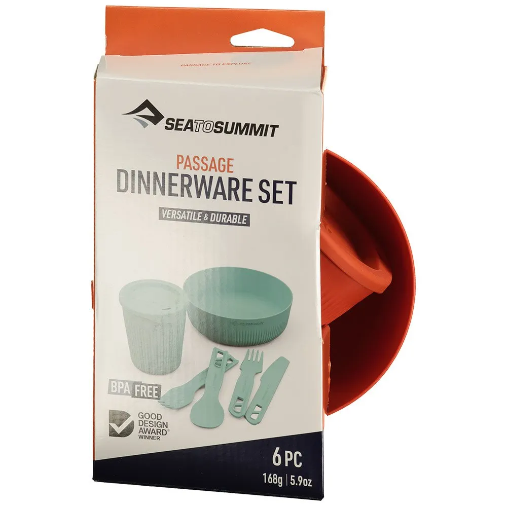Sea To Summit Passage 6 Units Besteckset Refurbished, Orange, One Size Sea To Summit Passage 6 Units Besteckset Refurbished, Orange, One Size