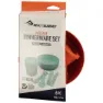 Sea To Summit Passage 6 Units Besteckset Refurbished, Orange, One Size