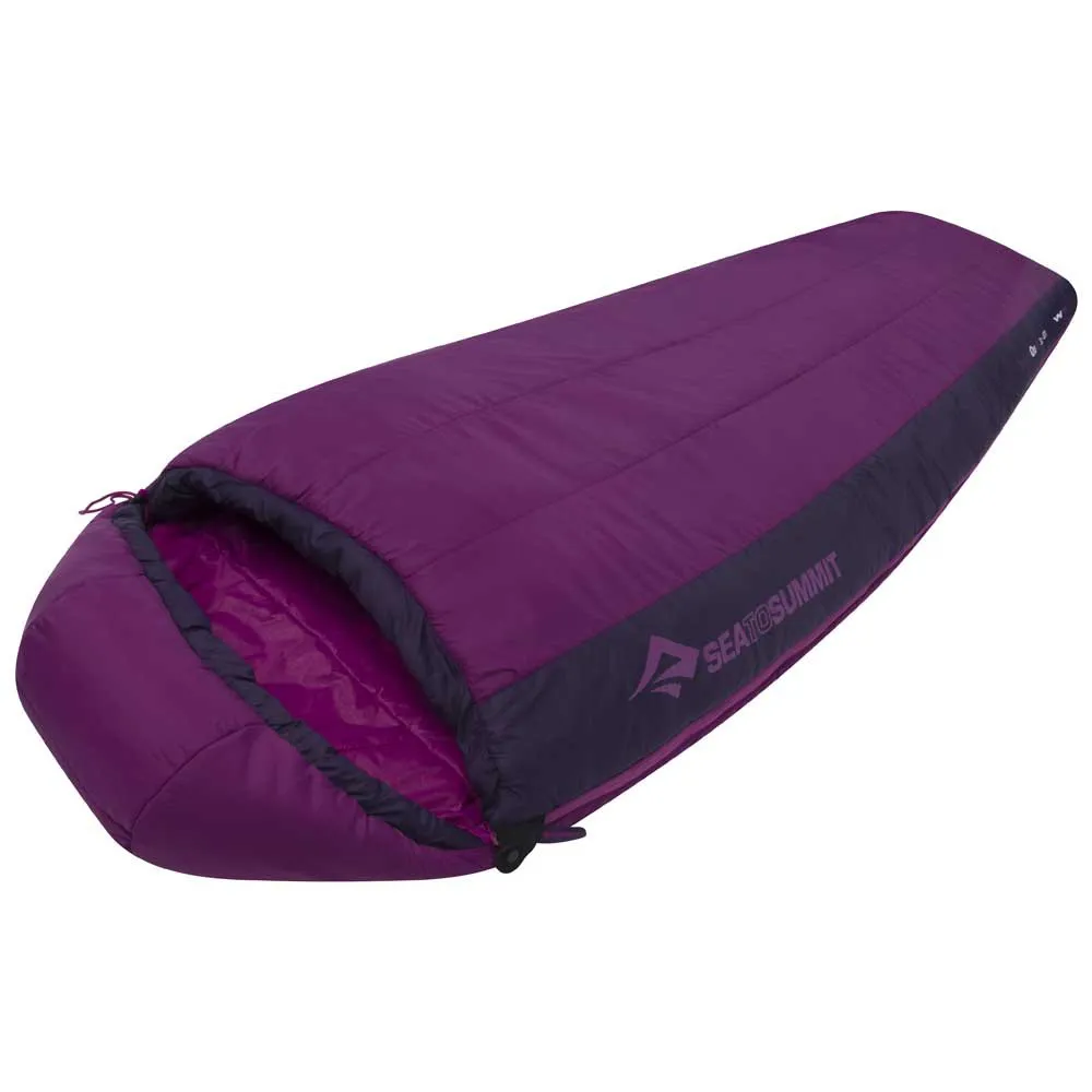 Sea To Summit Quest Qui Schlafsack, Purple, Right Zipper Sea To Summit Quest Qui Schlafsack, Purple, Right Zipper