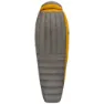 Sea To Summit Spark Spiv Schlafsack, Dark gray / yellow, Left Zipper
