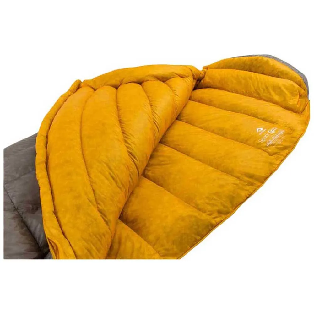 Sea To Summit Spark Spiv Schlafsack, Dark gray / yellow, Left Zipper Sea To Summit Spark Spiv Schlafsack, Dark gray / yellow, Left Zipper