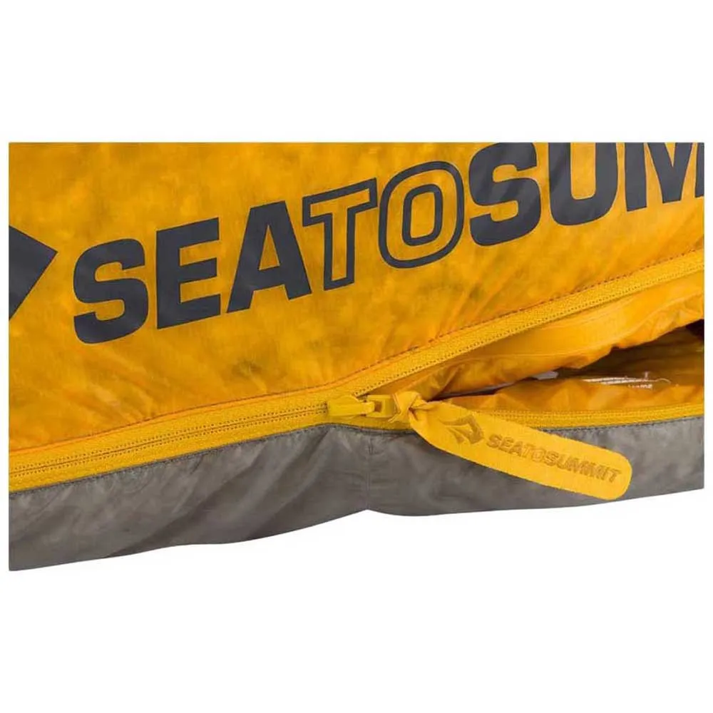 Sea To Summit Spark Spiv Schlafsack, Dark gray / yellow, Left Zipper Sea To Summit Spark Spiv Schlafsack, Dark gray / yellow, Left Zipper