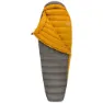 Sea To Summit Spark Spiv Schlafsack, Dark gray / yellow, Left Zipper