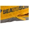Sea To Summit Spark Spiv Schlafsack, Dark gray / yellow, Left Zipper