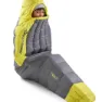 Sea To Summit Spark W-1°c Schlafsack, Grey / yellow, Right Zipper