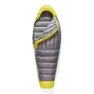 Sea To Summit Spark W-9°c Schlafsack, Grey / yellow, Right Zipper