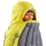 Sea To Summit Spark W-9°c Schlafsack, Grey / yellow, Right Zipper