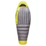 Sea To Summit Spark W Schlafsack, Grey / yellow, Right Zipper