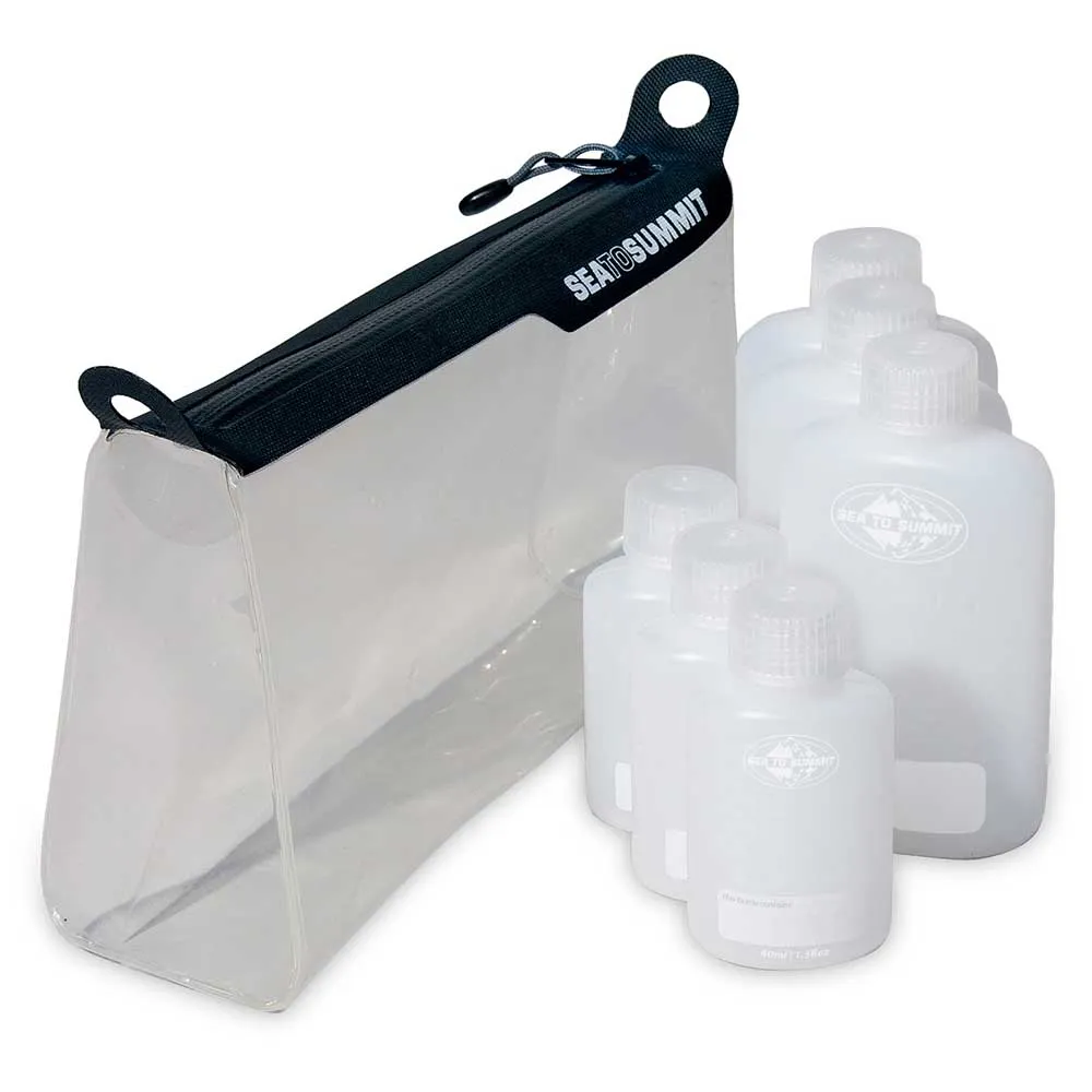 Sea To Summit Tpu Ziptop Kulturbeutel, Clear, 960ml Sea To Summit Tpu Ziptop Kulturbeutel, Clear, 960ml