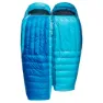 Sea To Summit Trek-1°c Schlafsack, Blue, Left Zipper