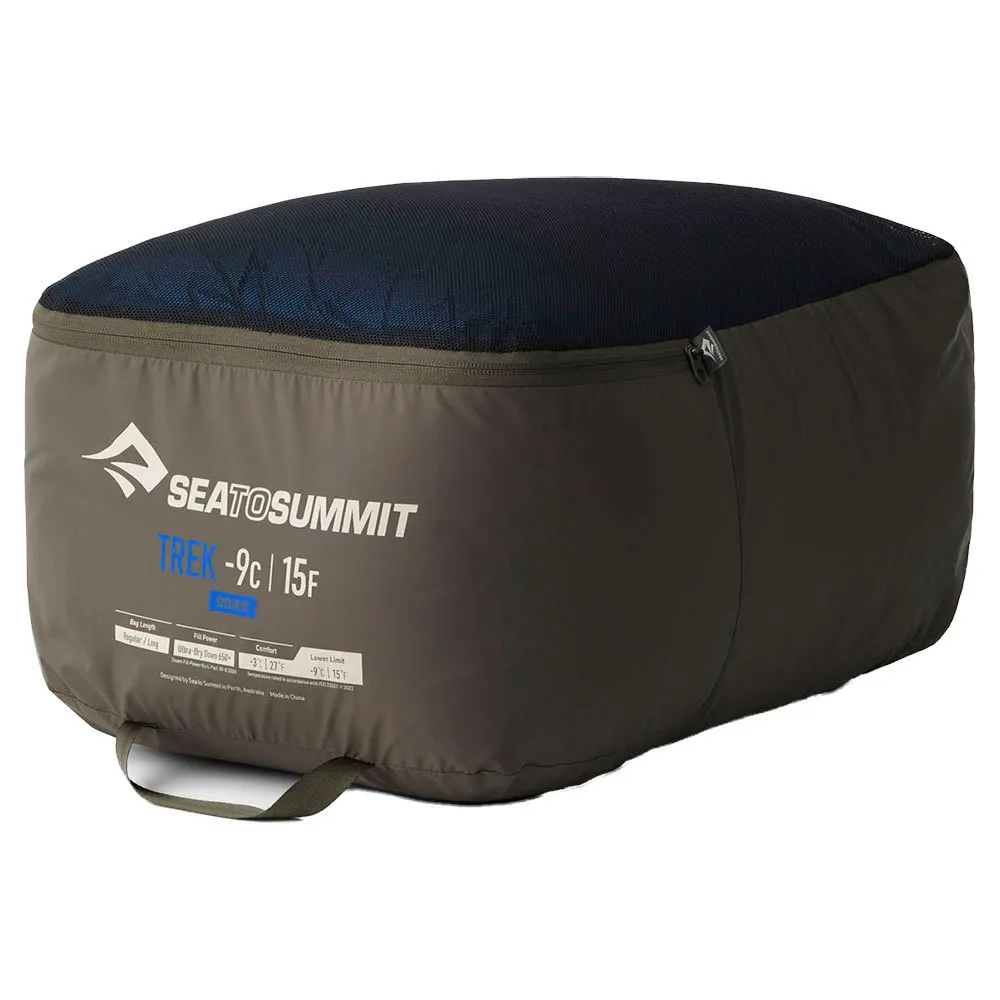 Sea To Summit Trek-9°c Schlafsack, Blue, Left Zipper Sea To Summit Trek-9°c Schlafsack, Blue, Left Zipper
