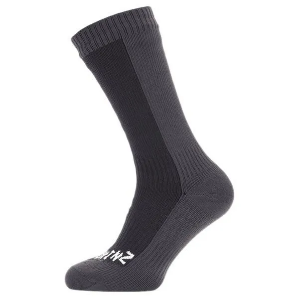 Sealskinz Wp Cold Weather Socken, Black / grey 1 Sealskinz Wp Cold Weather Socken, Black / grey 1