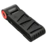 Seatylock Faltbares Schlüssel-Schloss Forever Unisex, schwarz, 90cm