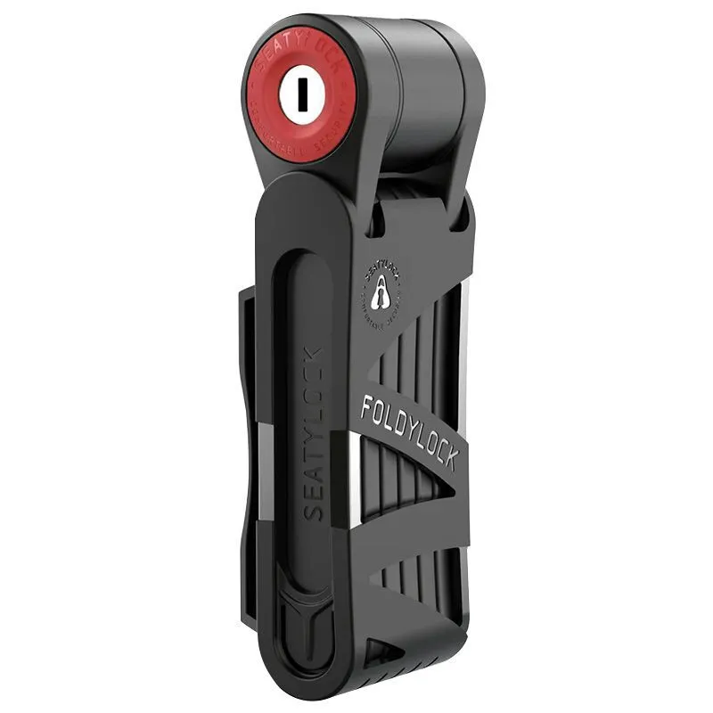 Seatylock Mini Faltbares Schlüssel-Bike-Schloss Unisex, schwarz, 75cm Seatylock Mini Faltbares Schlüssel-Bike-Schloss Unisex, schwarz, 75cm