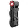 Seatylock Mini Faltbares Schlüssel-Bike-Schloss Unisex, schwarz, 75cm