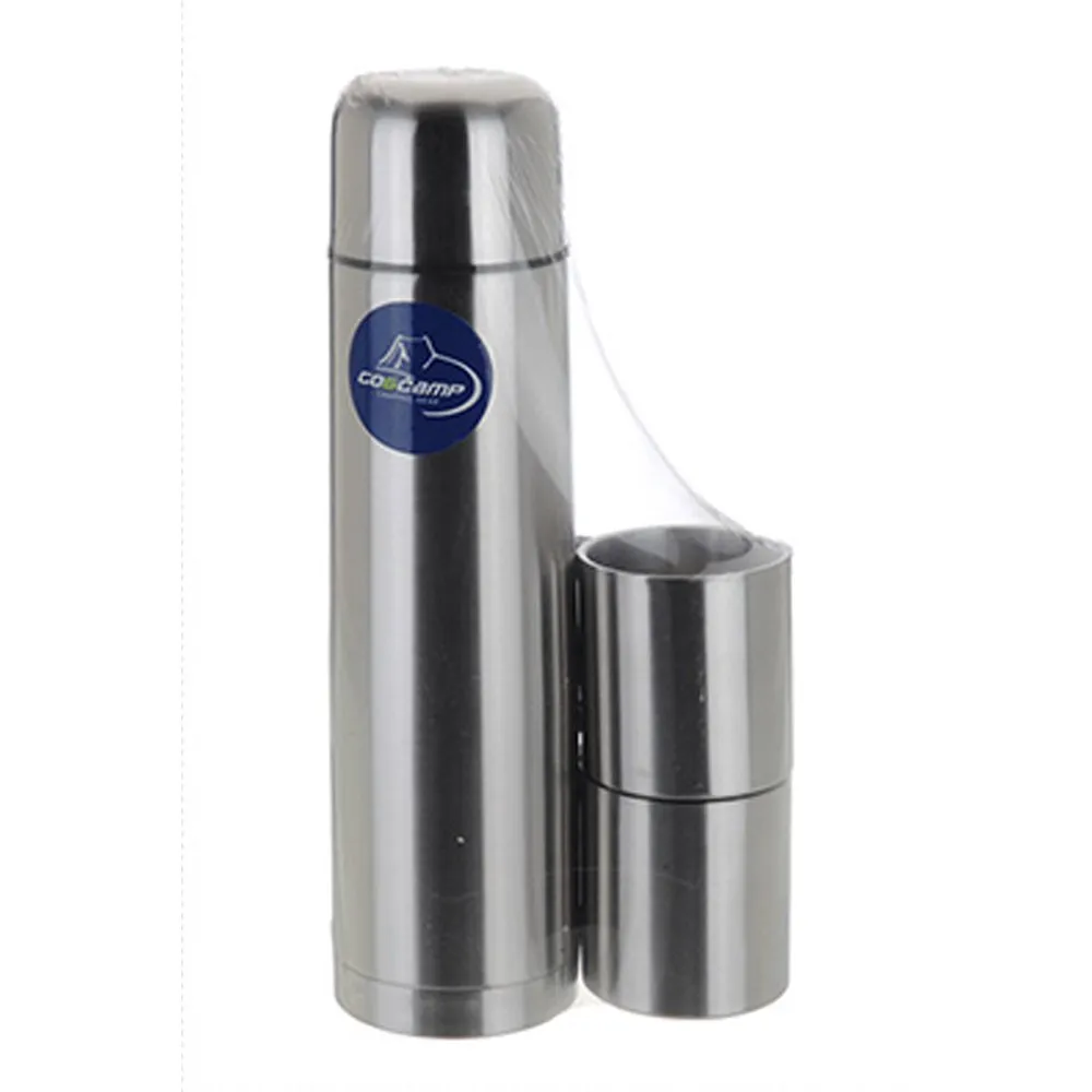 Secret De Gourmet With 2 Cups Thermosflasche, Silver, One Size Secret De Gourmet With 2 Cups Thermosflasche, Silver, One Size