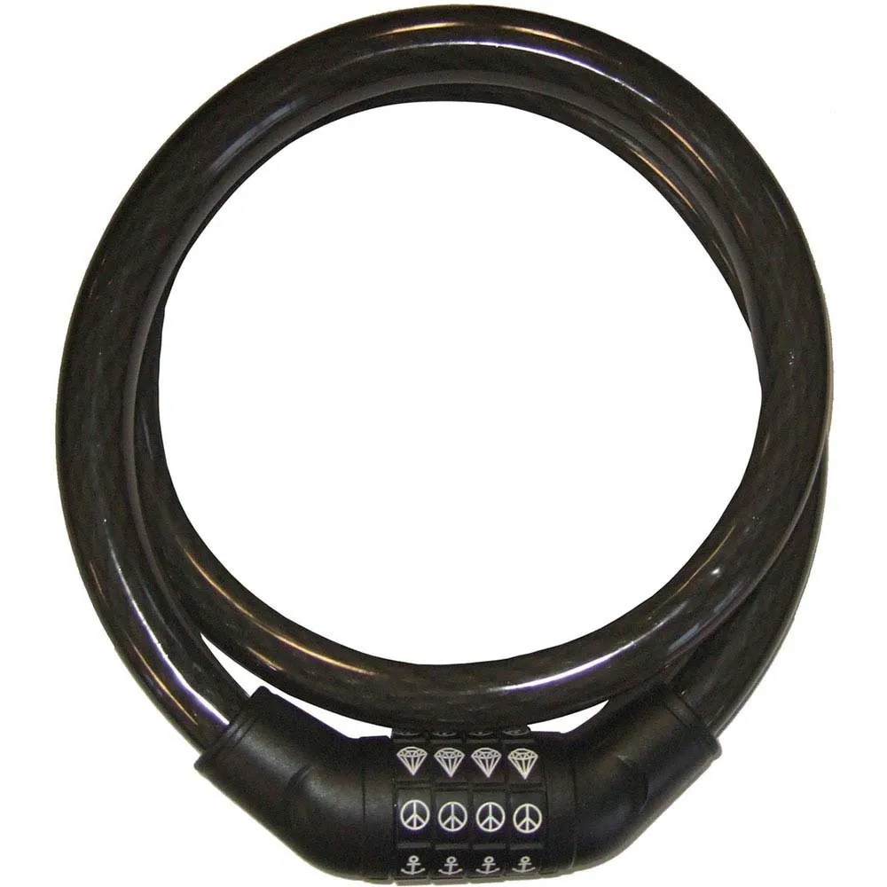 Security Plus Hl 032 Kabelschloss, Black / clear, One Size Security Plus Hl 032 Kabelschloss, Black / clear, One Size