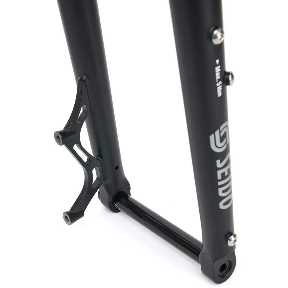 SEIDO Bps Gravel Gabel, Black, 27.5-29", Rigid SEIDO Bps Gravel Gabel, Black, 27.5-29", Rigid