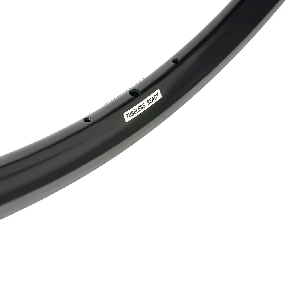 SEIDO Geon Thru-axle Disc Tubeless Felge, Black, 28"- 700 28H SEIDO Geon Thru-axle Disc Tubeless Felge, Black, 28"- 700 28H
