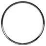 SEIDO Geon Thru-axle Disc Tubeless Felge, Black, 28"- 700 28H