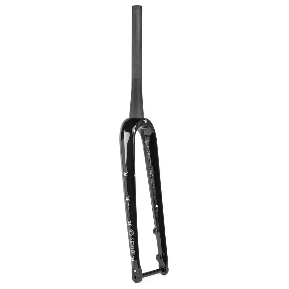 SEIDO Mgv Gravel Gabel, Glossy black, 27.5-29", Rigid SEIDO Mgv Gravel Gabel, Glossy black, 27.5-29", Rigid