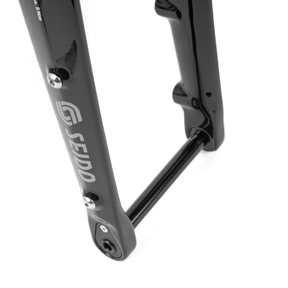 SEIDO Mgv Gravel Gabel, Glossy black, 27.5-29", Rigid SEIDO Mgv Gravel Gabel, Glossy black, 27.5-29", Rigid