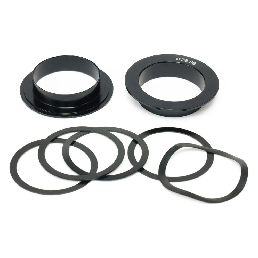SEIDO T47 29 Mm Tretlageradapter, Black / silver, One Size SEIDO T47 29 Mm Tretlageradapter, Black / silver, One Size