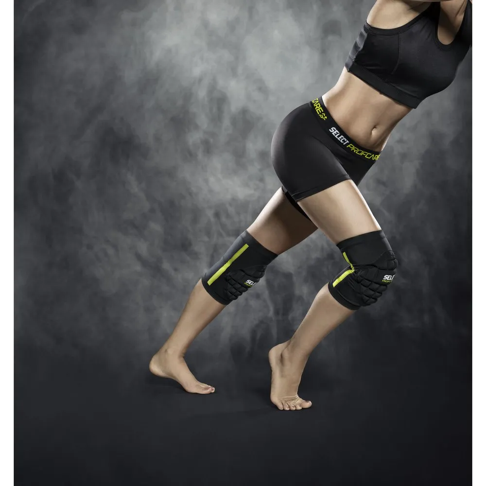 Select 6291 Handball Kniebandage, Black / yellow, S