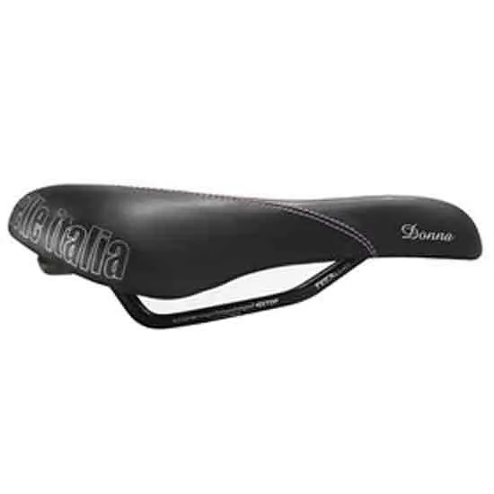 Selle Italia Donna Gel Flow Damensattel, Black, 160mm
