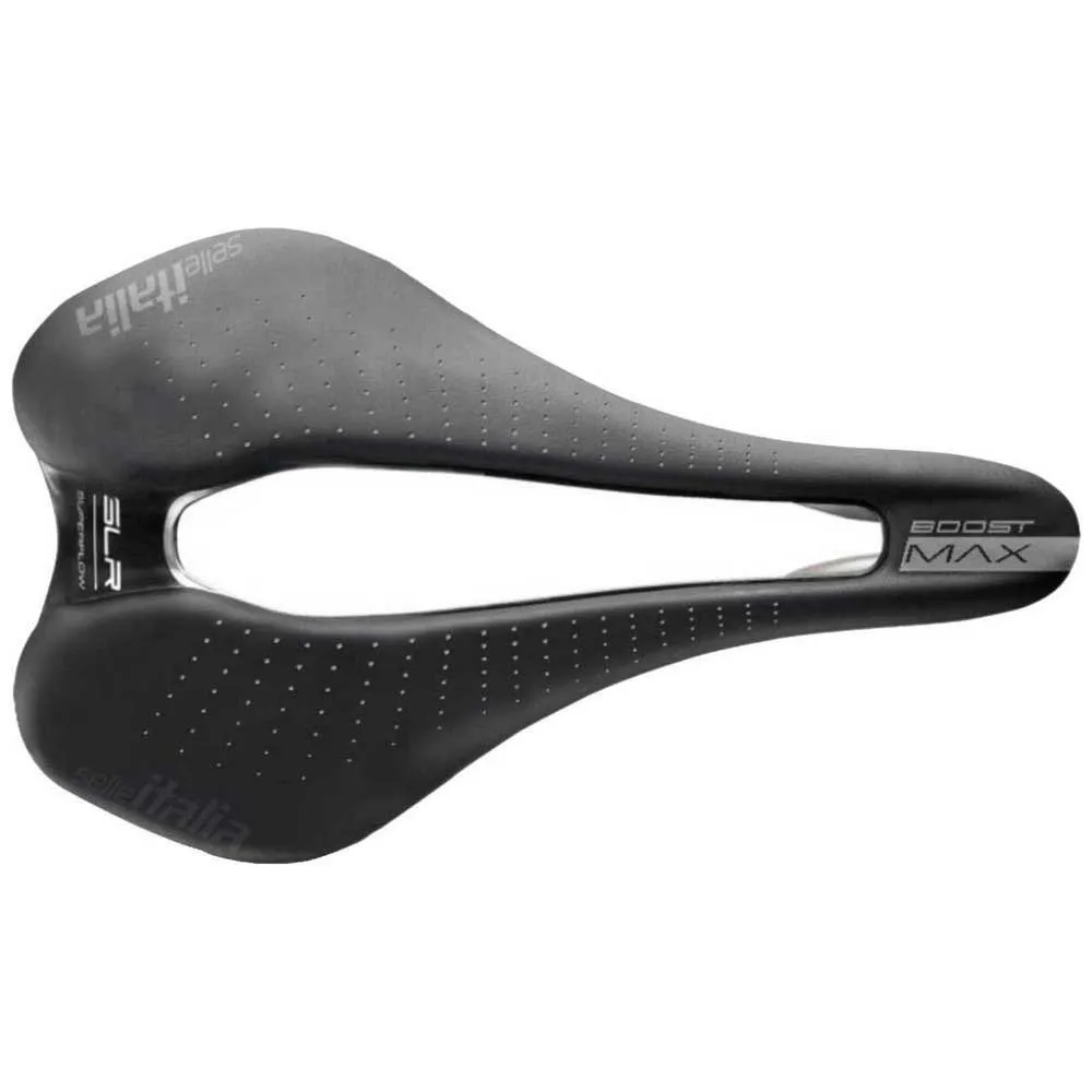 Selle Italia Max Slr Boost Ti316 Gel Superflow Sattel, Black, 155mm Selle Italia Max Slr Boost Ti316 Gel Superflow Sattel, Black, 155mm