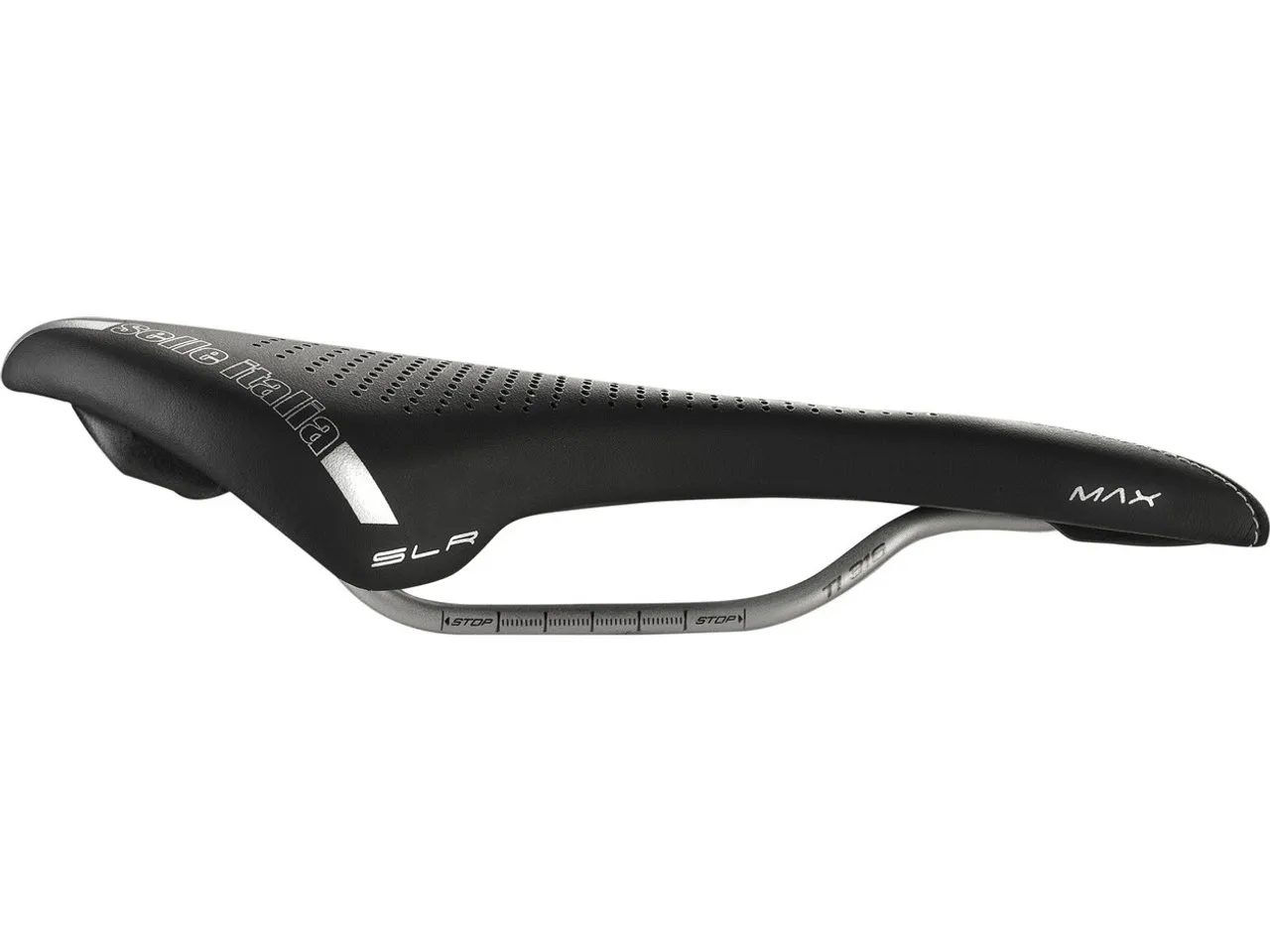 Selle Italia MAX SLR Gel Superflow Sattel, Schwarz, L Selle Italia MAX SLR Gel Superflow Sattel, Schwarz, L