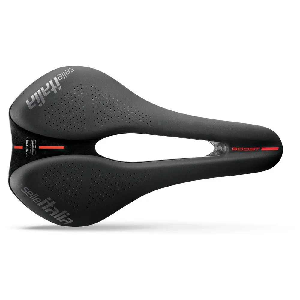 Selle Italia Novus Boost Evo Kit Carbon Superflow Sattel, Black, 145mm Selle Italia Novus Boost Evo Kit Carbon Superflow Sattel, Black, 145mm