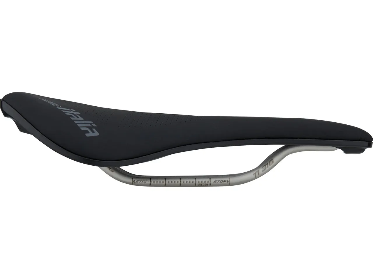 Selle Italia Novus Boost Evo TI316 Superflow Sattel, Schwarz, L Selle Italia Novus Boost Evo TI316 Superflow Sattel, Schwarz, L