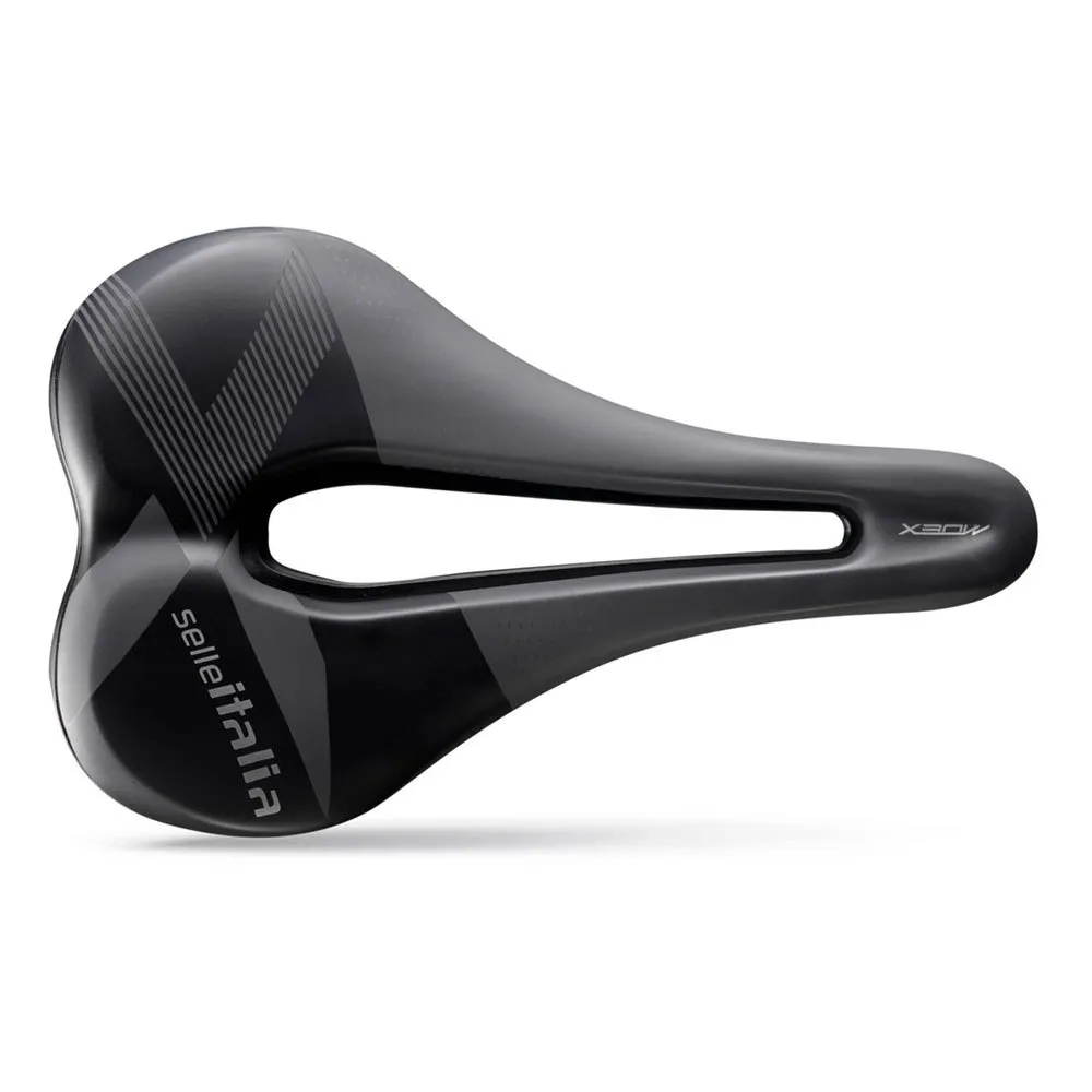 Selle Italia X-bow Superflow Ti316 L3 Sattel, Grey / black, 155mm Selle Italia X-bow Superflow Ti316 L3 Sattel, Grey / black, 155mm