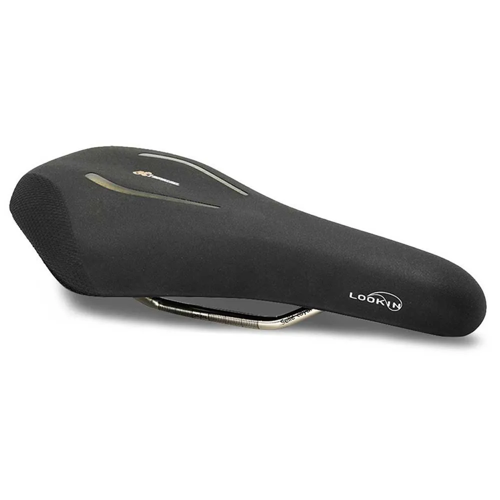 Selle Royal Lookin Evo Stracciatella Athletic Sattel, Black, 261 x 158mm
