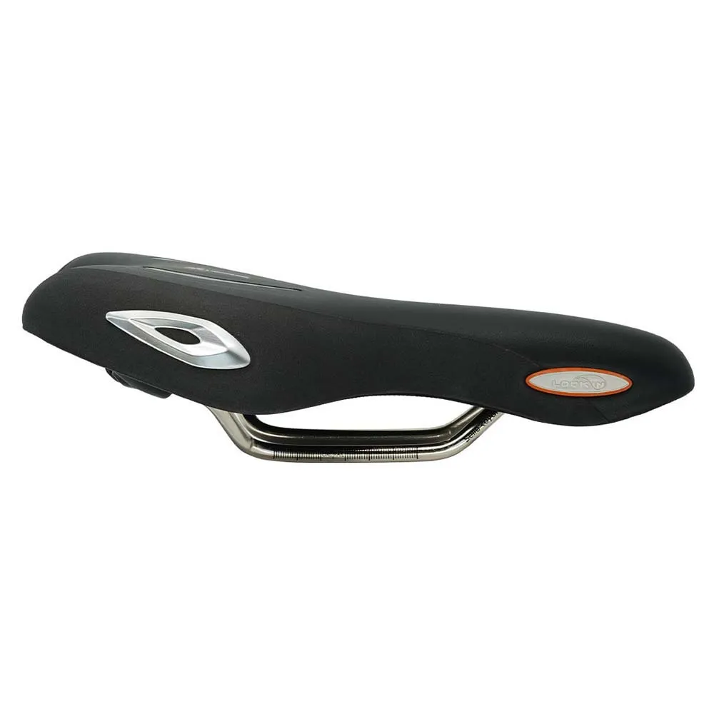 Selle Royal Lookin Stracciatella Athletic Sattel, Black, 279 x 160mm Selle Royal Lookin Stracciatella Athletic Sattel, Black, 279 x 160mm