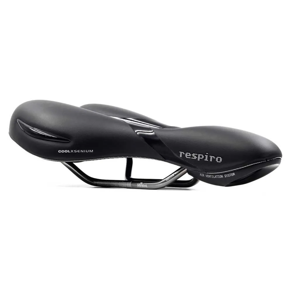 Selle Royal Respiro Athletic Sattel, Black, 163mm Selle Royal Respiro Athletic Sattel, Black, 163mm