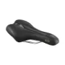 Selle Royal Sattel mit athletischem Mittelloch Ellipse Sport Unisex, schwarz, 265 x 163mm