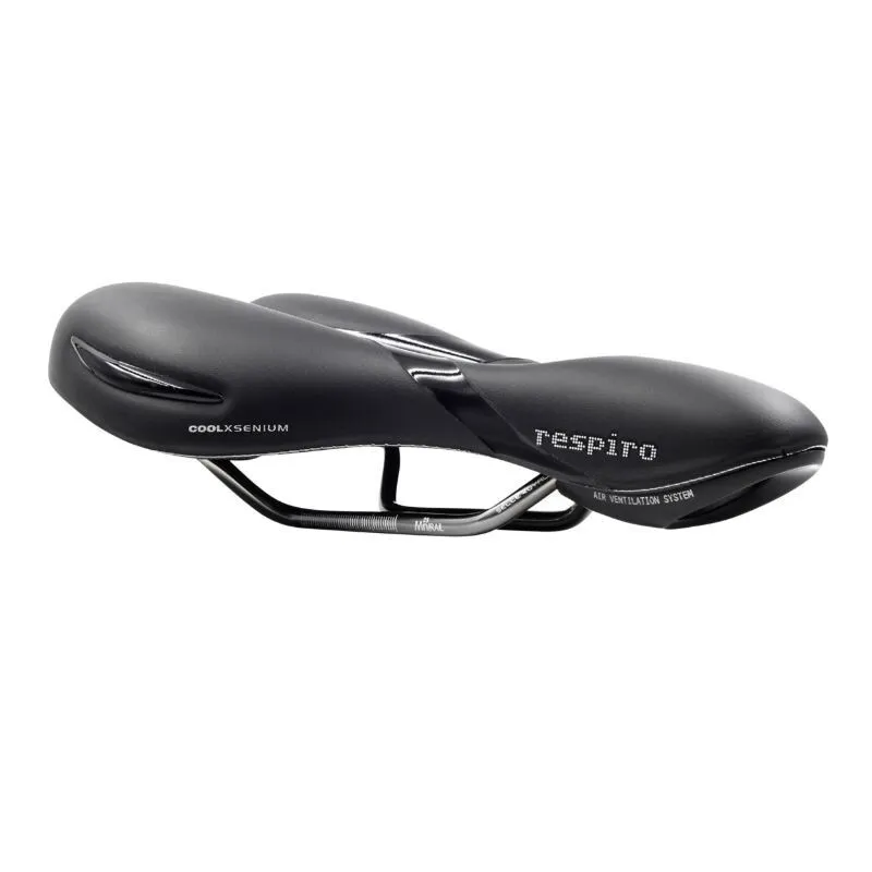 Selle Royal Sattel mit Seitenschutz und Elastomer Respiro Loisir Max Moderate Unisex, schwarz, 277 x 182mm Selle Royal Sattel mit Seitenschutz und Elastomer Respiro Loisir Max Moderate Unisex, schwarz, 277 x 182mm