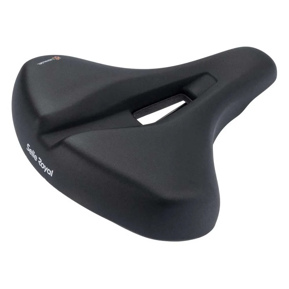 Selle Royal Vaia Relaxed Sattel, Black, 213mm